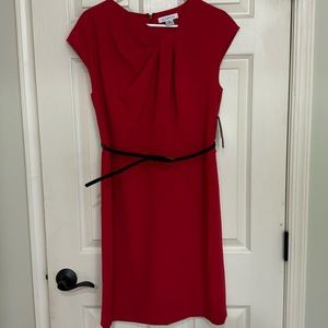 Liz Claiborne Red Midi Dress